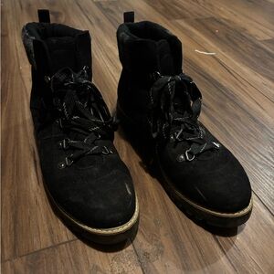 Women’s Black Suede Boots
